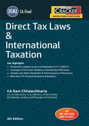 CA Final Cracker Direct Tax Laws New Syllabus By CA Ravi Chhawchharia