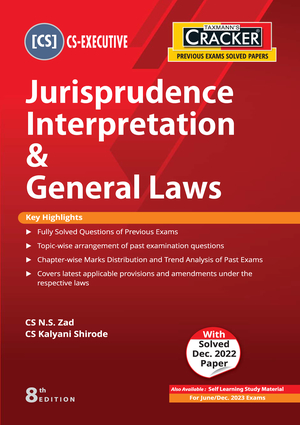 CS Executive Cracker Jurisprudence Interpretation N S Zad