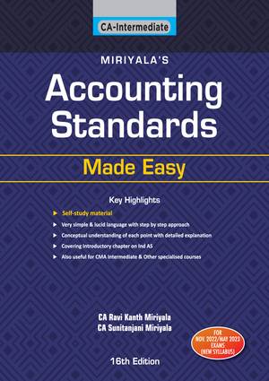 Accounting Standards Made Easy (Accounts/Adv. Accounts) | TEXTBOOK