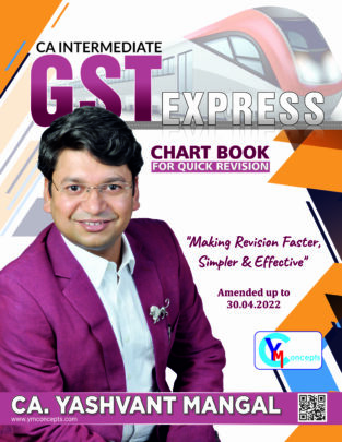 CA Inter GST Express Charts By CA Yashvant Mangal for November 2022