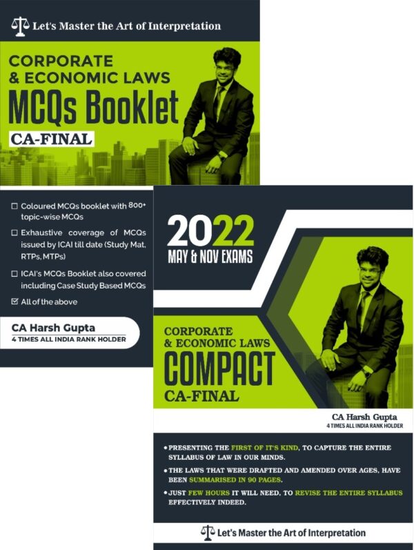 CA Final Corporate & Economic Laws By CA Harsh Gupta