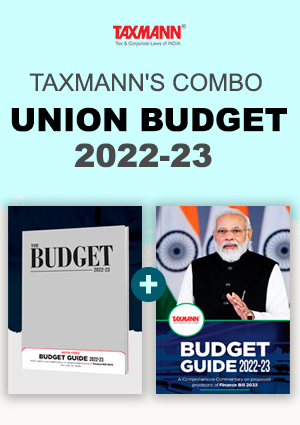 Taxmann Combo Budget and Budget Guide 2022-23