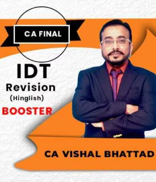 VSmart Video Lecture CA Final IDT Booster Revision Vishal Bhattad