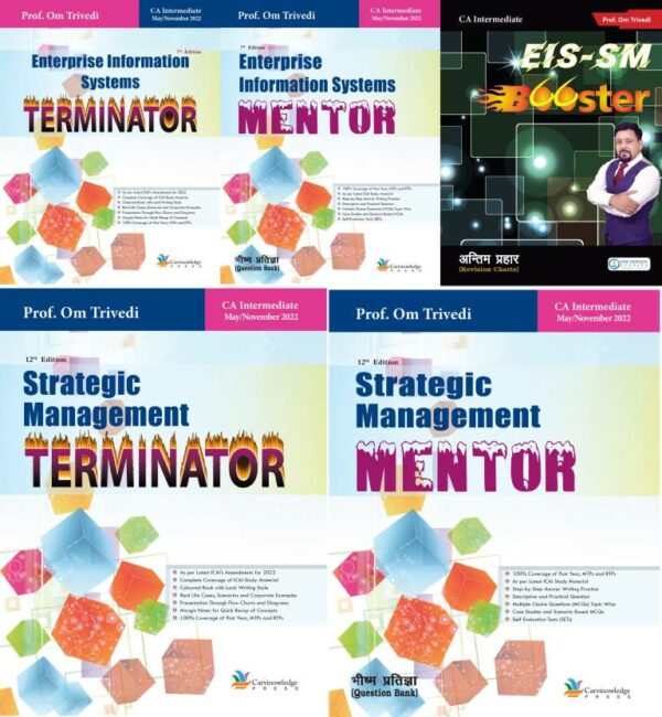 CA Intermediate EIS-SM Study Kit By Om Trivedi May 2022 Exam
