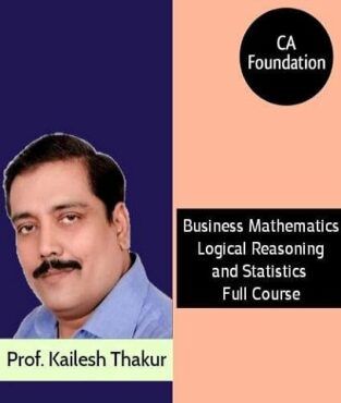 Video Lecture CA Foundation BMLRS Full Course By Prof Kailash Thakur