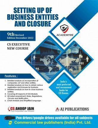CS Executive New Syllabus Setting up of Business Entities Anoop Jain