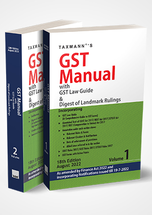 Taxmann GST Tariff with GST Rate Reckoner GST Tariff Referencer