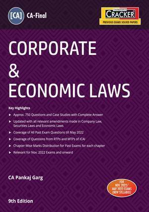 CA Final Cracker Corporate & Economic Laws New Syllabus Pankaj Garg