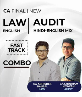CA Final Law and Audit Fast Track New By Abhishek Bansal