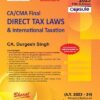 Bharat Capsule Studies Direct Tax Laws CA Final Durgesh Singh