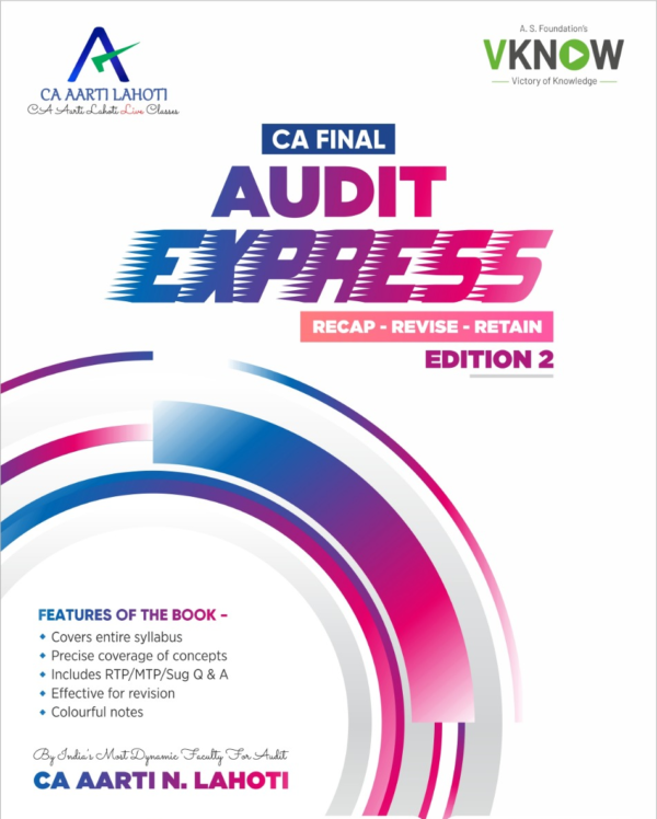CA Final Audit Express New Syllabus By CA Aarti Lahoti