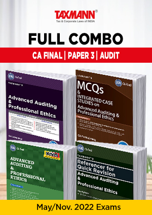 Taxmann CA Final Audit Main Book MCQs & Cracker By Pankaj Garg