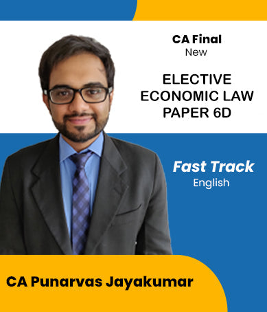 Video Lecture CA Final Economic Law 6D New By Punarvas Jayakumar