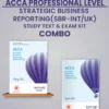 ACCA Professional Strategic Business Reporting (SBR – INT/UK) Study