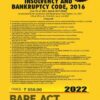 Bare Act Insolvency & Bankruptcy Code 2016 With Rules & Regulations