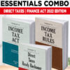 Income Tax Act Income Tax Rules & Direct Taxes Ready Reckoner