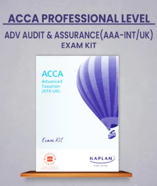 Advanced Audit and Assurance (AAA – INT/UK) in digital mode. This book is valid till Aug 22.