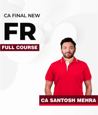 Video Lecture CA Final Financial Reporting Full Course By Santosh Mehra