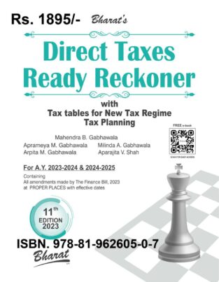 Direct Taxes Ready Reckoner Mahendra B Gabhawala March 2023