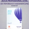 ACCA Professional Level Advanced Performance Management Exam