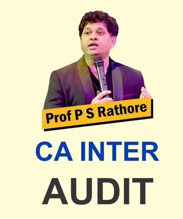 Video Lecture CA Inter Auditing And Assurance New By PS Rathore