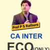 Video Lecture CA Inter Economics for Finance New By PS Rathore