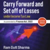 Carry Forwrd And Set Off of Losses By Ram Dutt Sharma