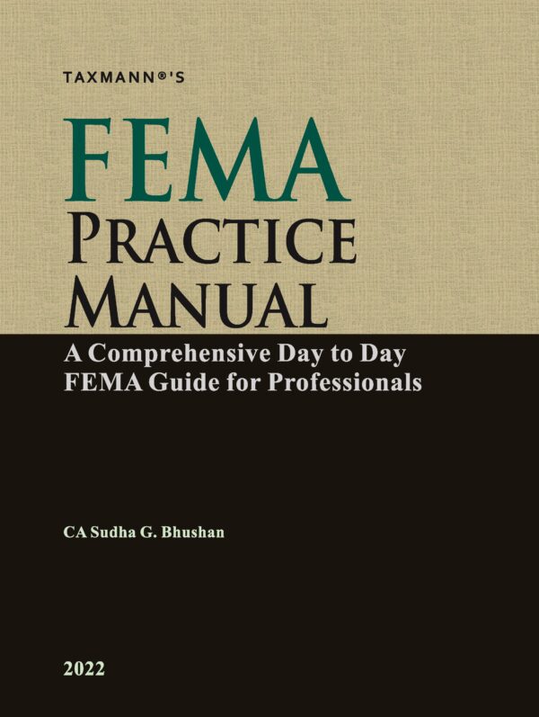 Taxmann FEMA Practice Manual By Sudha G. Bhushan