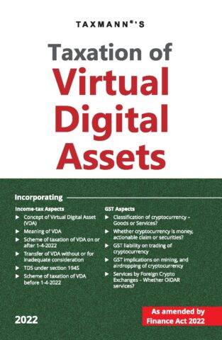 Taxmann Taxation of Virtual Digital Assets Edition April 2022