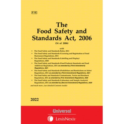 Universal Bare Act Food Safety and Standards Act 2006