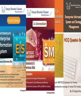 CA Inter EIS SM Summary and MCQ Book By CA Sanjay Khemka