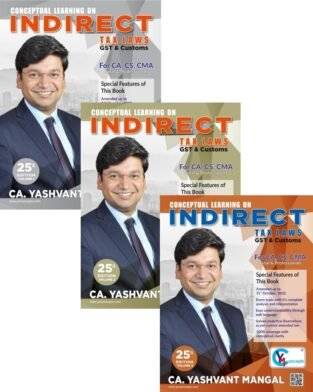 A Handbook on Indirect Tax Law GST Customs By Yashvant Mangal