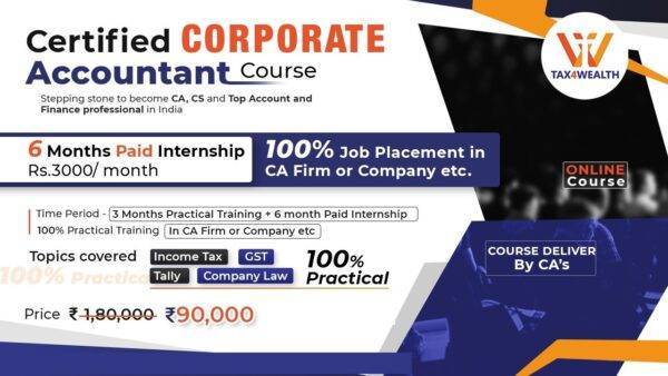 Certified Corporate Accountant Course By CA Himanshu Kumar