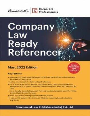 Commercial Company Law Ready Referencer By Corporate Professional