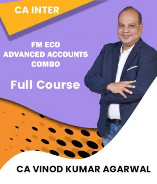 CA Inter FM Eco and Advanced Accounts By CA Vinod Kumar Agarwal
