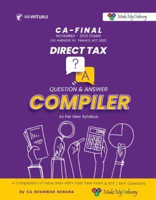 CA Final Direct Tax Compact Compiler Bhanwar Borana Nov 2022