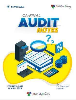 CA Final Audit Notes New Syllabus By CA Shubham Keswani