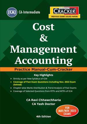 Taxmann CA Inter Cracker Costing New By Ravi Chhawchharia May 23