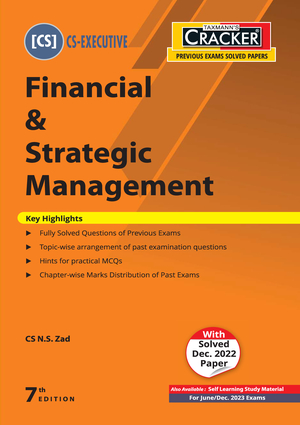 Taxmann Cracker Financial Strategic Management N S Zad