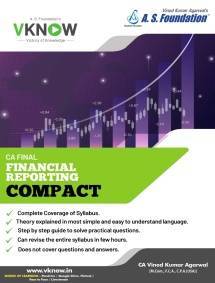 CA Final Financial Reporting Compact Book By CA Vinod Kumar Agarwal