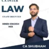 Video Lecture CA Inter Law Exam Oriented Live By CA Shubham Singhal