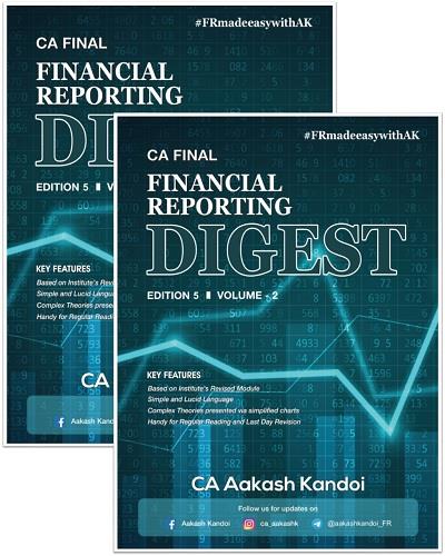 CA Final Financial Reporting Digest Concept Book By CA Aakash Kandoi