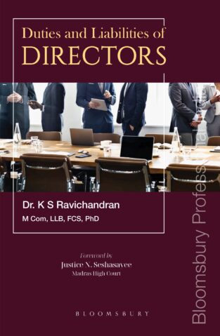Bloomsbury Duties and Liabilities of Directors By K S Ravichandran