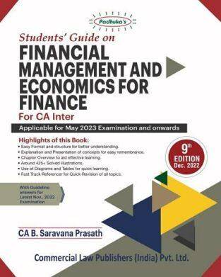 Commercial Padhuka Students Financial Management Economics Finance