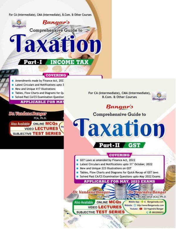 Guide Taxation Income Tax and GST Vandana Yogendra Bangar