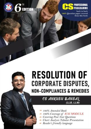 CS Final Resolution of Corporate Disputes Non-Complian Ankush Bansal
