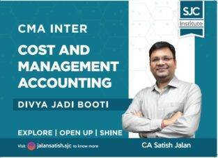 CMA Inter Group 1 Costing Divya Jadi Booti Book By CA Satish Jalan