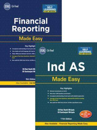 CA Final Combo Ind AS & FR Made Easy New By Ravi Kanth Miriyala