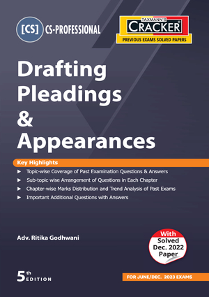 CS Final Cracker Drafting Pleadings & Appearances By Ritika Godhwani