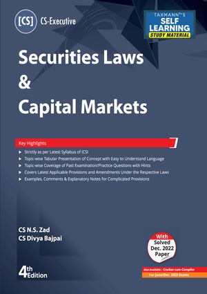 Taxmann CS Inter Securities Laws & Capital Markets By N S Zad